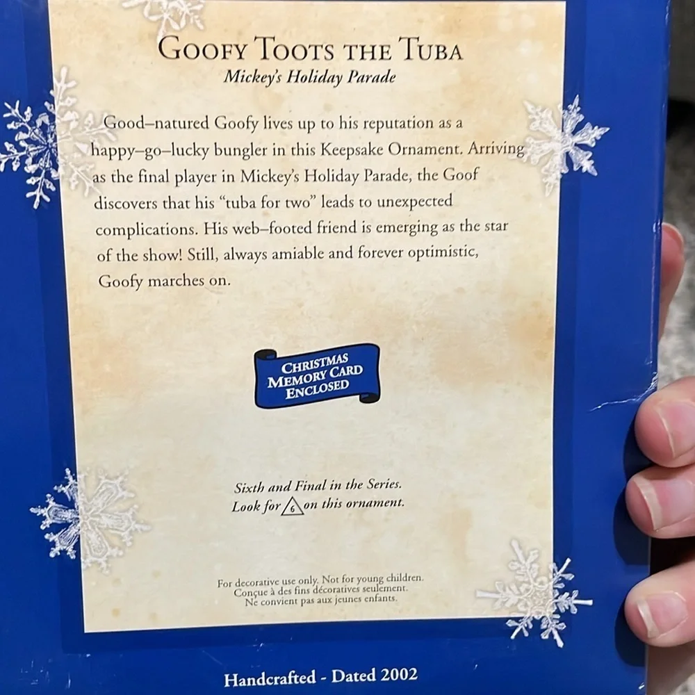 Hallmark keepsake ornament